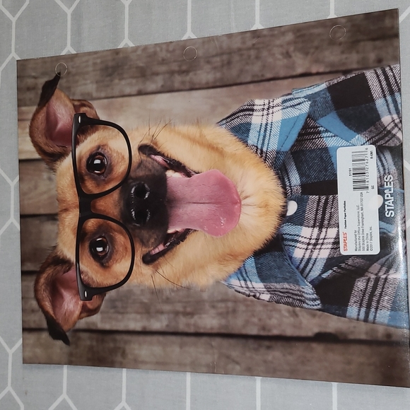 School Bundle! Coo dog folder, 2 Book Sox, Crayons, Star Stickers - Picture 4 of 7